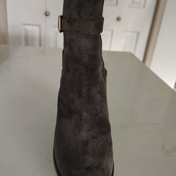 J. Crew - Dark Gray Suede Boot - Picture 2 of 5